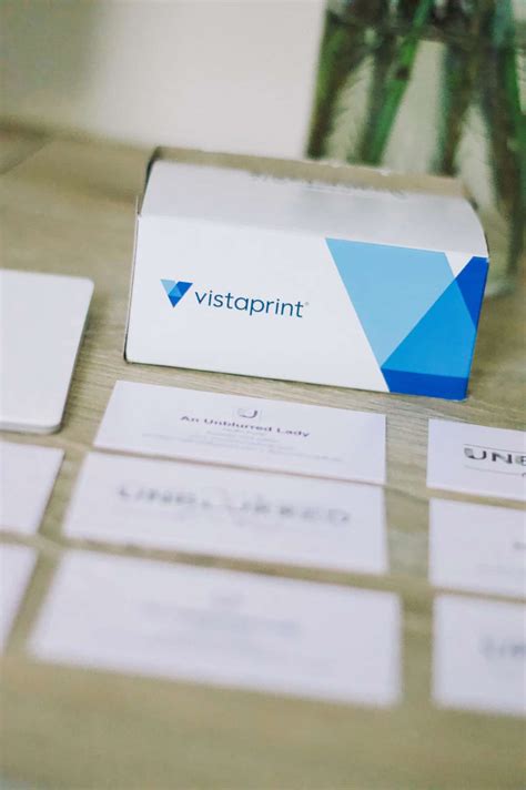 vistaprint business card examples.